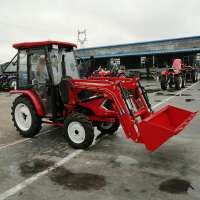 Used front end loader farm tractors