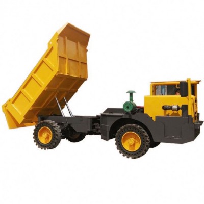 Professional 4X4 4Wd 8ton Mini Dump Truck for underground mining bucket 3.5m3