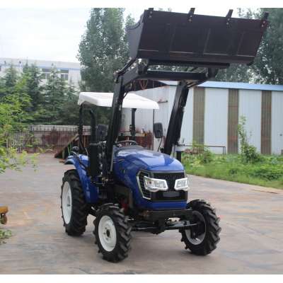 Factory manufacturer china mini gardenfarming tractor with front end loader