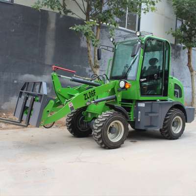 New condition construction machinery 0.6 ton mini wheel loader