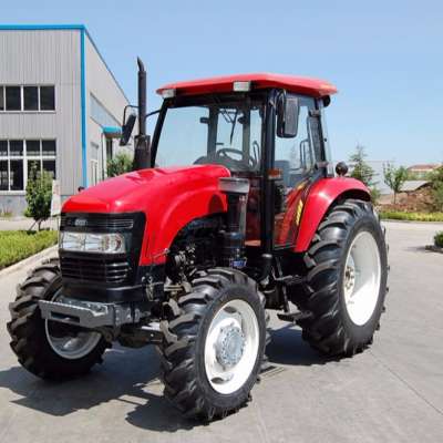 80hp 4WD farm tractor,China tractor with front end loader and backhoe for sale